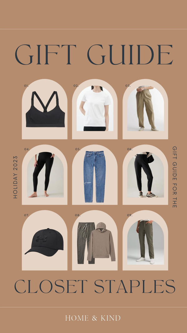 Closet Staples gift guide roundup