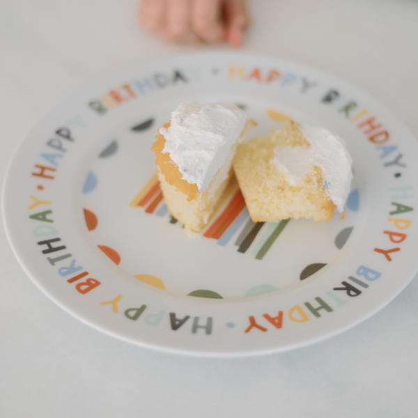 square bday plate