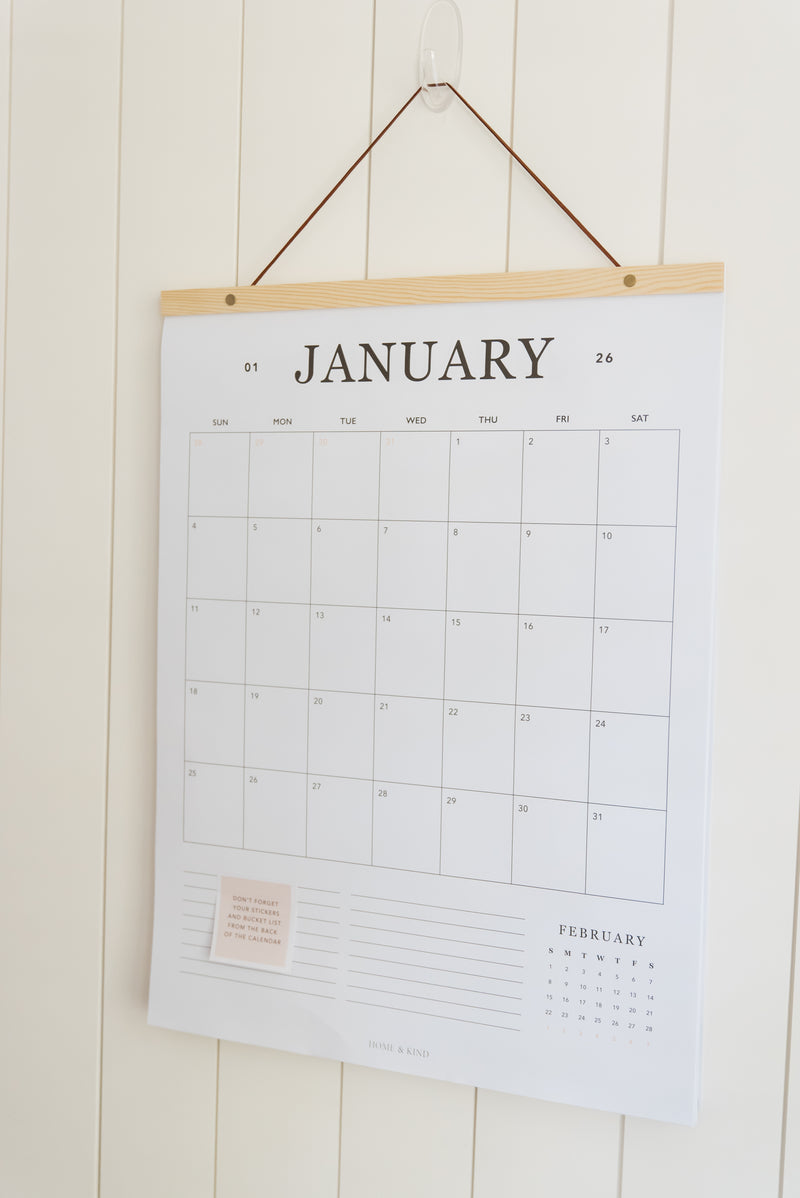 2026 Printed Calendar