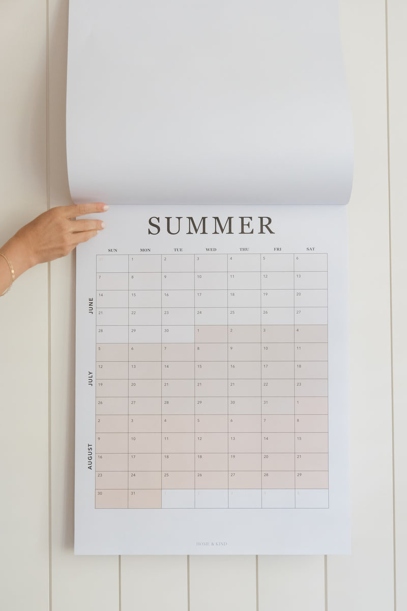 2026 Printed Calendar