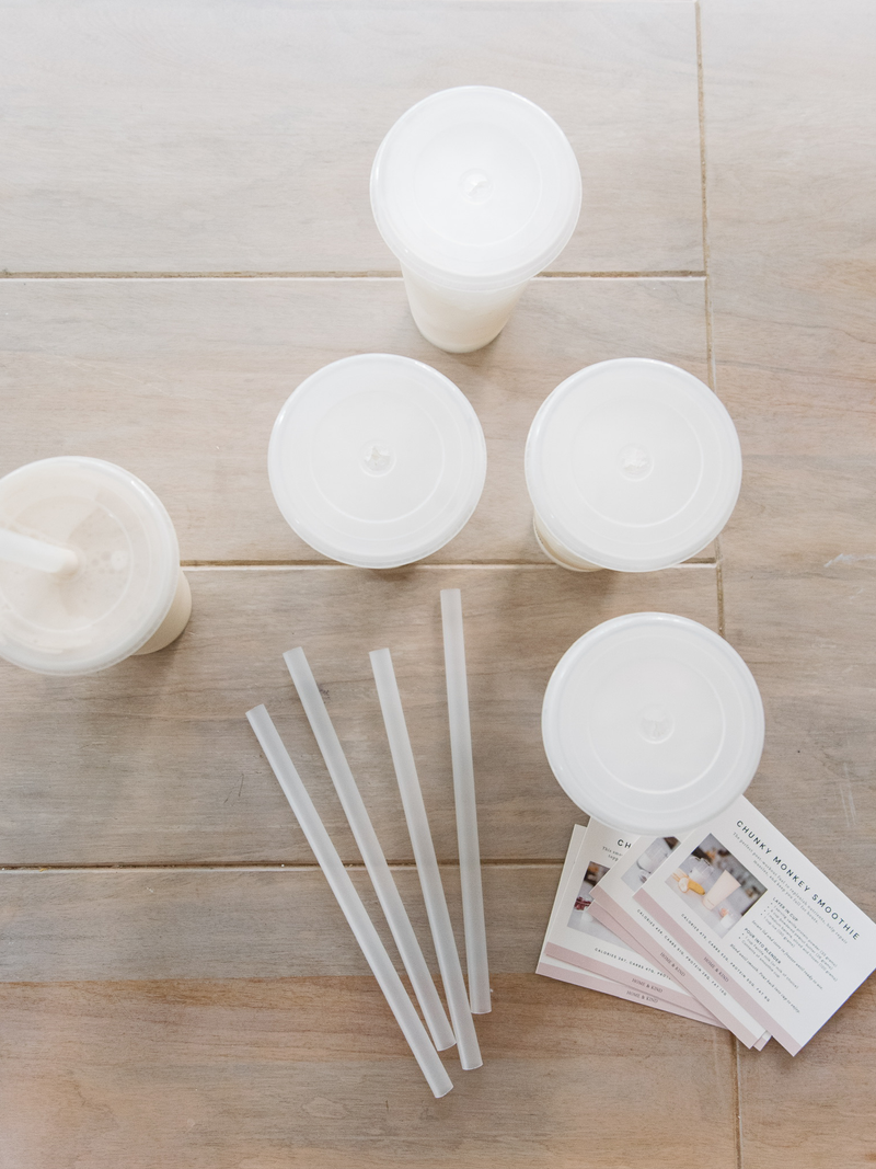 Reusable Smoothie Cups