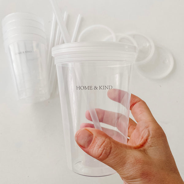 Reusable Smoothie Cups