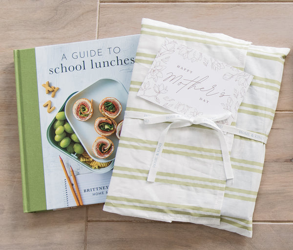 A Guide to School Lunches Linen Gift Bag